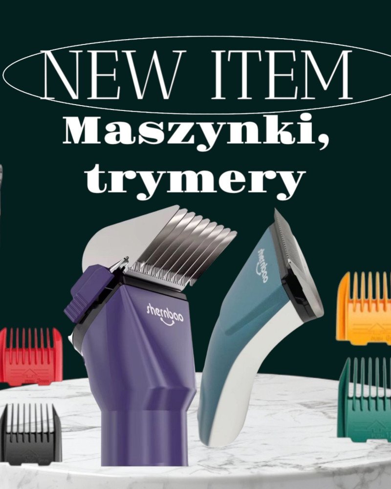Maszynki, Trymery, Akcesoria